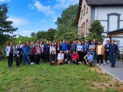 Die Teilnehmer des Workshops "Mathematische Modellierung von Mikrobiomen".