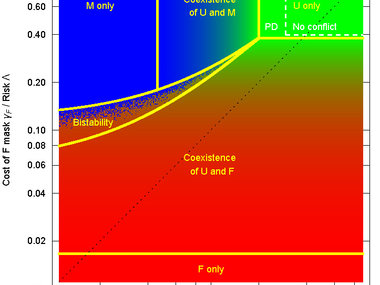 Individual costs and social benefits of interventions during the COVID-19 pandemic
