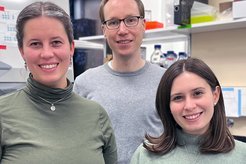 Dr Antonia Habich, Dr Daniel Unterweger and Verónica Chaves Vargas (from left to right) from Kiel University and the Max-Planck-Institute for Evolutionary Biology contributed to the study.