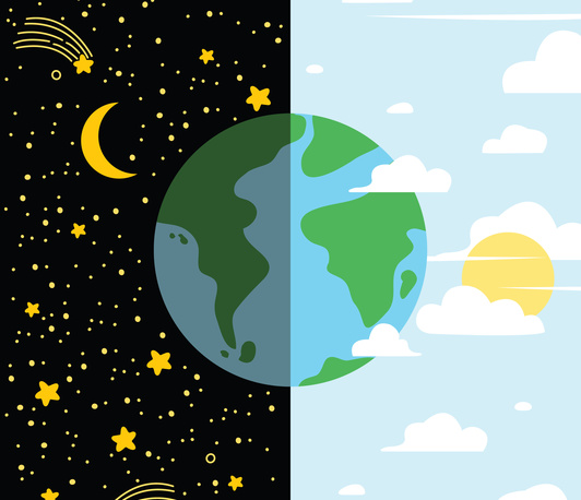Sonne, Mond und Sterne - woher wissen Organismen wie spät es ist?